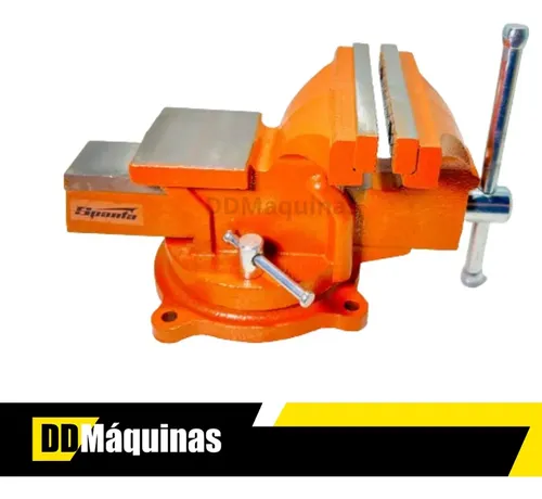 Torno Morsa de Bancada Rotativa Com Bigorna 5pol 125mm 1 Pc Sparta