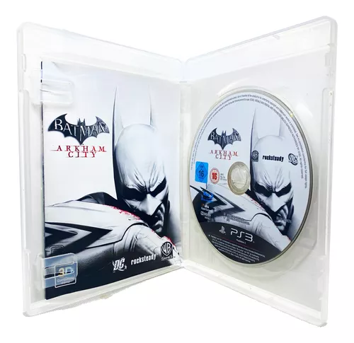 Jogo Batman Arkham City - Ps3 Midia Fisica