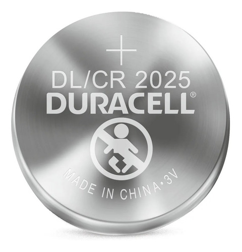 Pack 5 Pilas Cr 2025 Duracell Lithium / Tecnocenter
