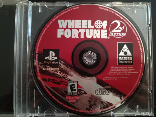 Wheel Of Fortune 2 Ps1 Playstation 1 Original Físico 