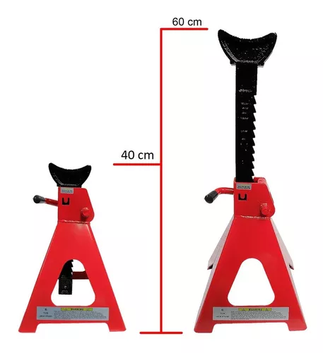 Tripode Soporte Caballete Auto 3t Juego De Dos - 266 - - Lois y Bogao