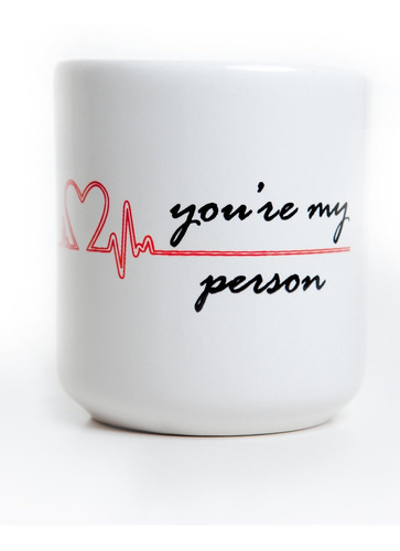  You 're Mi Persona  Corazón Taza Inspirada Por Anatomía De 