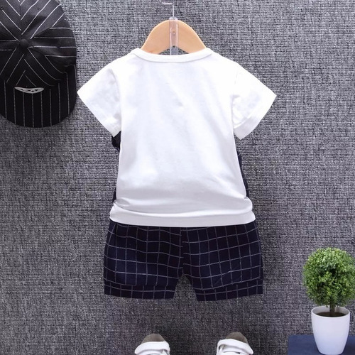 Niños Conjuntos De Ropa Prendas Bebe Pantalon Corto Vestir