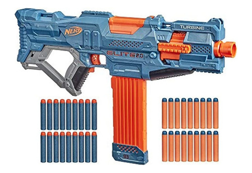 Nerf Elite 2.0 Turbine Cs-18 Pistola Motorizada, 36 Dardos