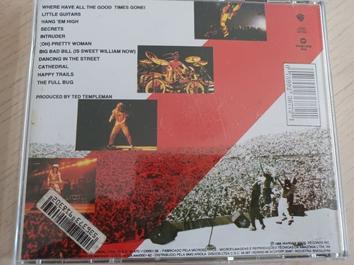 Cd Van Halen - Diver Down (1982) David Lee Roth Eddie Van (Usado)