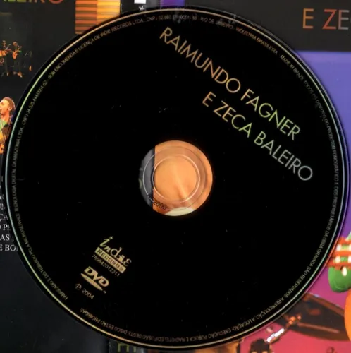 DVD Raimundo Fagner e Zeca Baleiro | Shopee Brasil