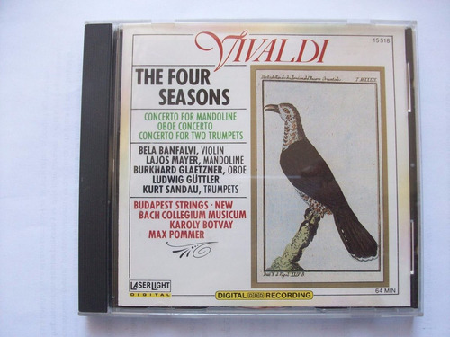 Cd Original Vivaldi - The Four Seasons