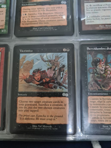 Peregrin Drake + Victimize Urza's Saga Magic The Gathering