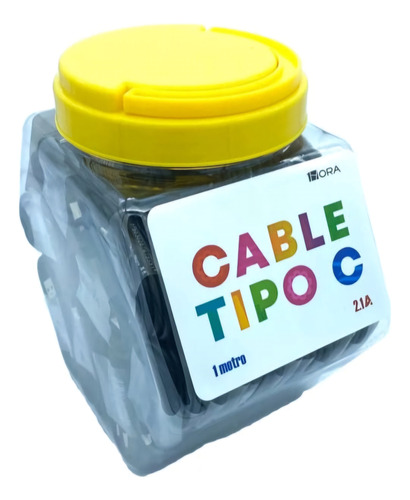 10 Cable Tipo C Carga Y Pasa Datos Cab 244 Carga Rapida 