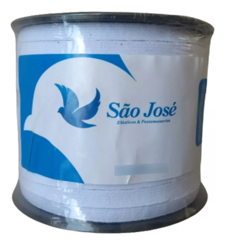 2 Rolos De Elástico Nº14 São José 9mm X 100m Confecção Roupa