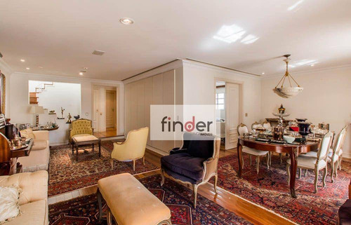 Imagem 8 de 30 de Casa Bianca - Al. Casa Branca, 1011. Cobertura Duplex À Venda, 395 M², Vista Livre, Piscina, Sauna, Varanda, 3 Suítes E 2 Vagas. 9 Min Club Paulistano - Co0595