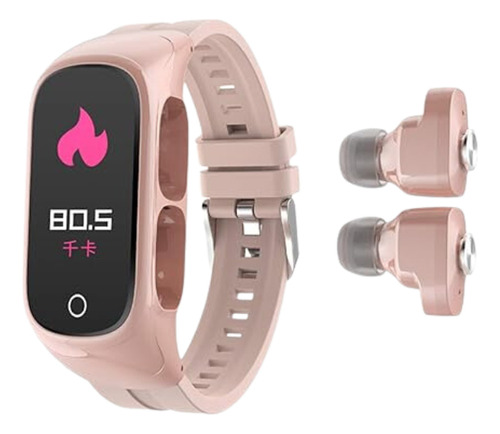 Smartwatch Relógio Inteligente Fone Bluetooth 2 Em 1 N8 (ros