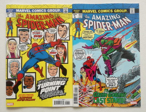 Amazing Spiderman #121-122 ( Facsimil ) Muerte Gwen Stacy