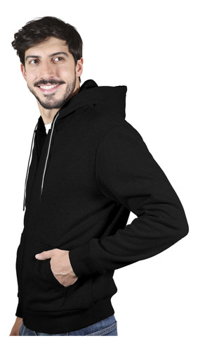 Sudadera Hombre Clásica Lisa Afelpada Gorro Dlj Roosevelt 31