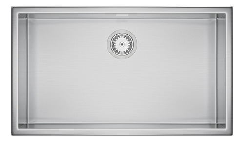 Tarja Fregadero Tecnolam Filoquadra 77cm X 45cm Acero Inox