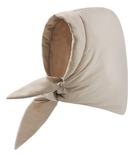 Lenço De Cabeça Acolchoado Moda Inverno, B Cáqui B Cáqui