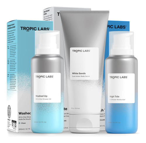 Tropic Labs Juego De Bao Y Cuerpo | Tamao Completo | Lavado