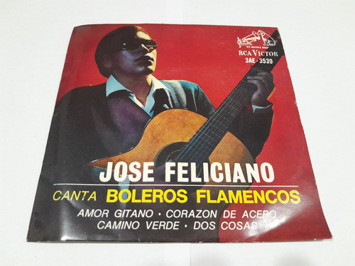 Vinilo Simple - José Feliciano - Canta Boleros Flamencos