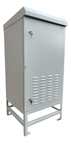 Rack 18u Outdoor Telecom Com Pé - Externo