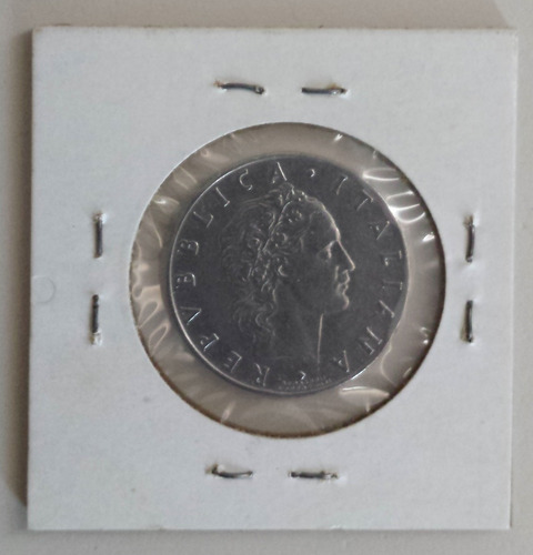 Imagen 2 de 2 de Moneda Italia 50 Liras 1959 R Xf