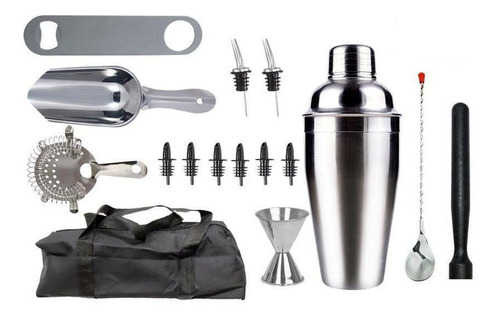 Set / Kit Profesional De Bartender 16 Piezas 