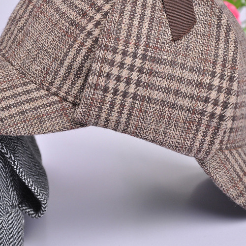 Sherlock Holmes Cosplay Boina Chapéu De Detetive