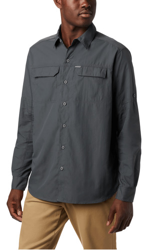 Camisa Columbia Silve.r.2.ls Hombre (grill)