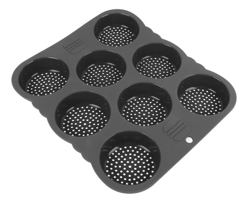 Hui Molde De Silicona Para Panecillos De Hamburguesa De 8
