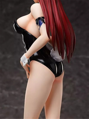 Fairy Tail - Erza Scarlet Barefoot Bunny Ver. Figura De Plástico A Escala