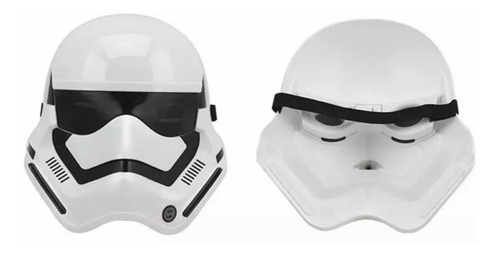 Mascara Stormtropper Niño Pvc Sólido Cinta Elástica Graduabl