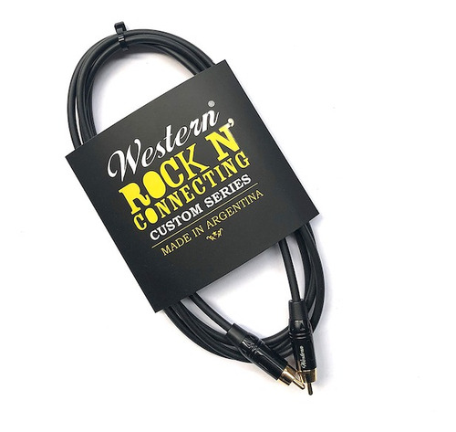 Imagen 5 de 10 de Cable Para Audio 2 Rca - 2 Rca Dorados Western Rca15