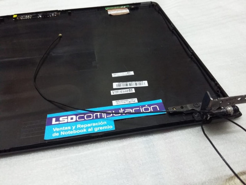Tapa Bisagras Marco Notebook Exo Smart C145 Carcasa Gris/negro