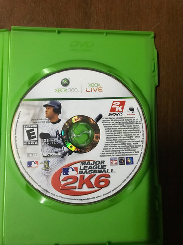 Juego Original De Xbox 360: Mlb 2k6