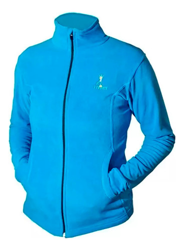 Campera Micropolar Nomadic Lacar Mujer Liviano Deportivo P°