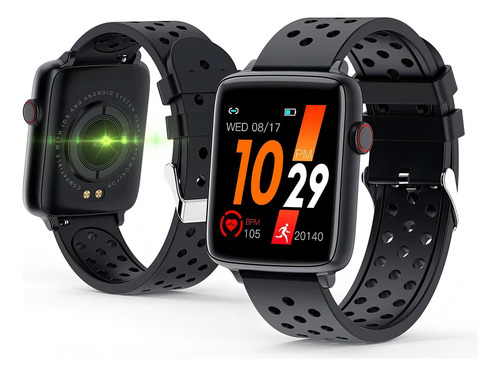 Smartwatch Blitzwolf Bw-hl1 Pro Com Monitor Cardíaco - Preto