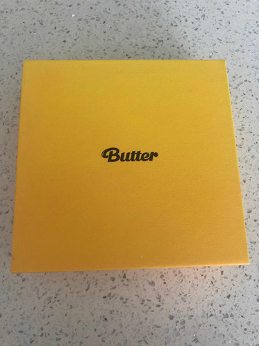 Álbum Bts Butter Version Cream Abierto