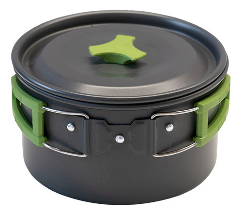 Marmita Spinit Set Cocina Para Camping 2 Personas X10 Piezas
