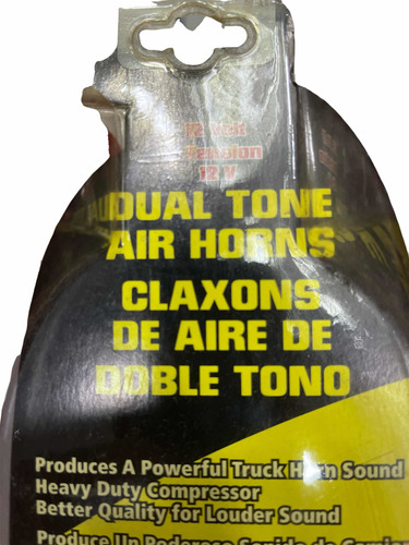 Imagen 2 de 3 de Corneta Compresor Doble Tono