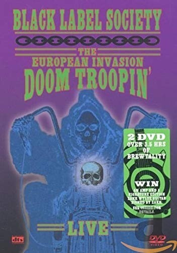 Dvd Black Label Society The European Invasion (2 Discos)