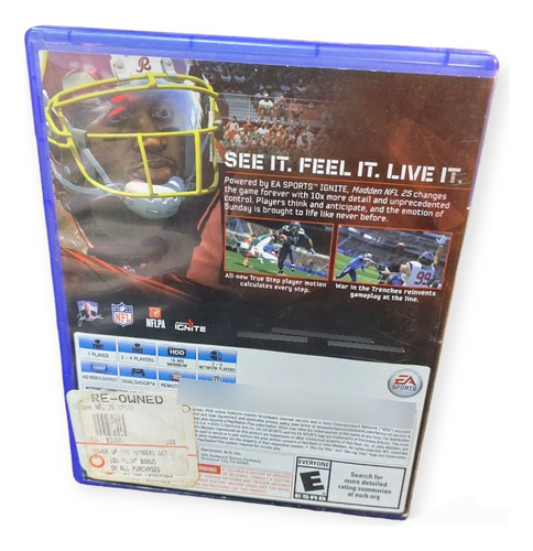 Juego Madden 25 Nfl Físico Ps4 (Usado)