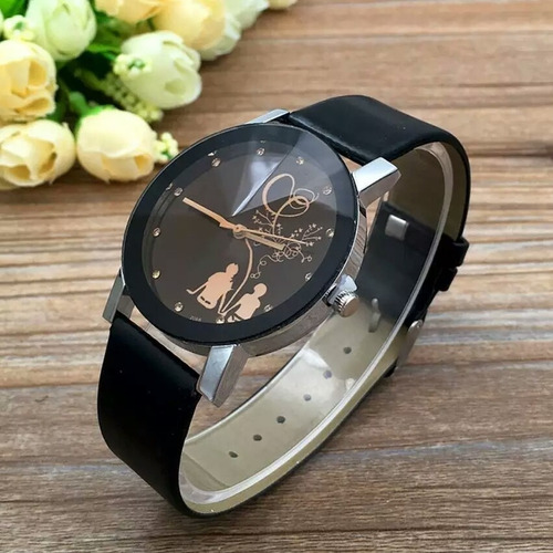 Relógio Feminino Pulseira De Couro Para Todos Os Momentos