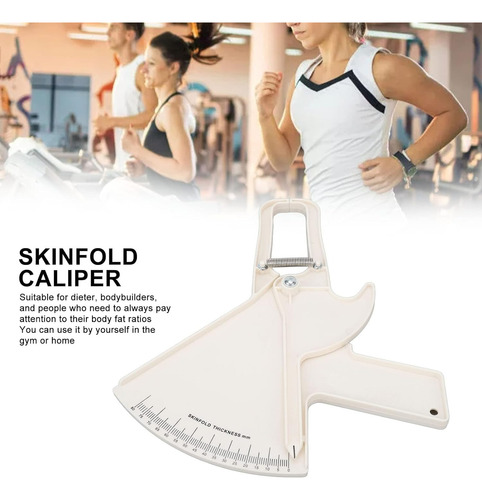 Caliper Adipometro Para Medir Grasa Corporal + Cinta Métrica