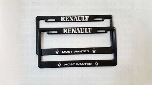 Porta Placa Para Autos Y Camionetas Renault Most Wanted1