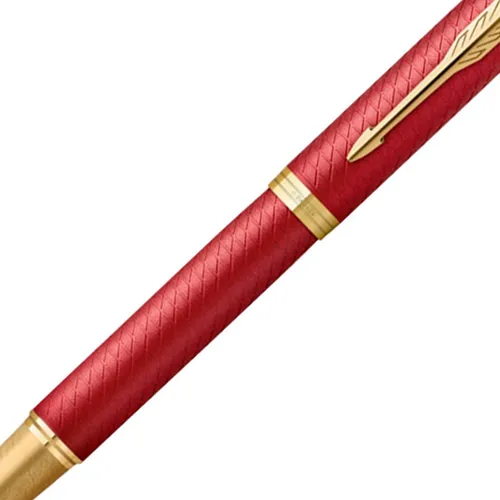 Roller Ball Parker 2143647 Im Pk Im Prm Red Gt Rb F.blk Gb