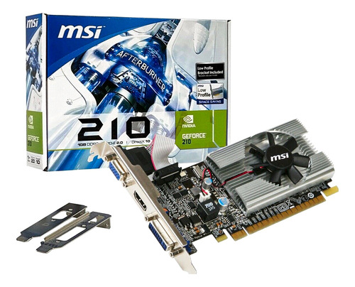 Tarjeta De Video Msi Nvidia Geforce 210, 1gb Ddr3 64-bit