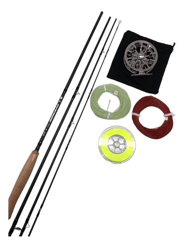 Kit Pesca Con Mosca Caña 7/8 O 4/5