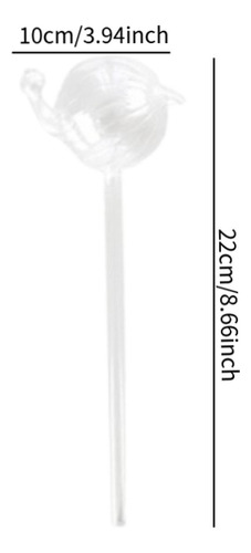 Globo De Riego De Plantas, De Goteo, Caracol 10x22cm