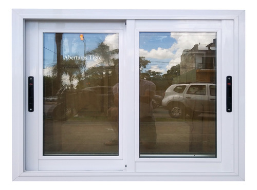 Ventana Rotonda Aluminio Blanco 200x200 Con Dvh Y Mosquitero