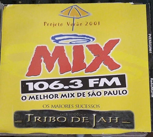 Cd Tribo De Jah Projeto Verao 2001 Mix 106.3 Fm (Usado)
