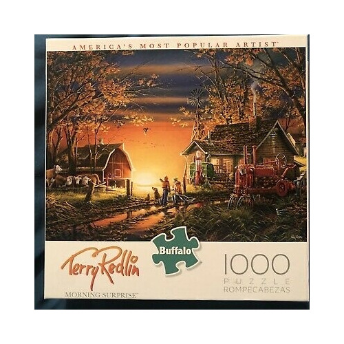 Buffalo Gm Redlin Puzzle 1000 Piezas Morning Surprise